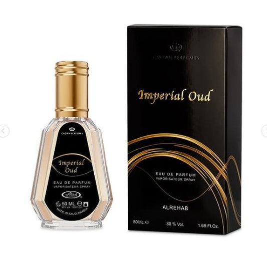 Imperial Oud Perfume - by Al Rehab Company - Eau de Parfum Spray - for Unisex - 50 ml