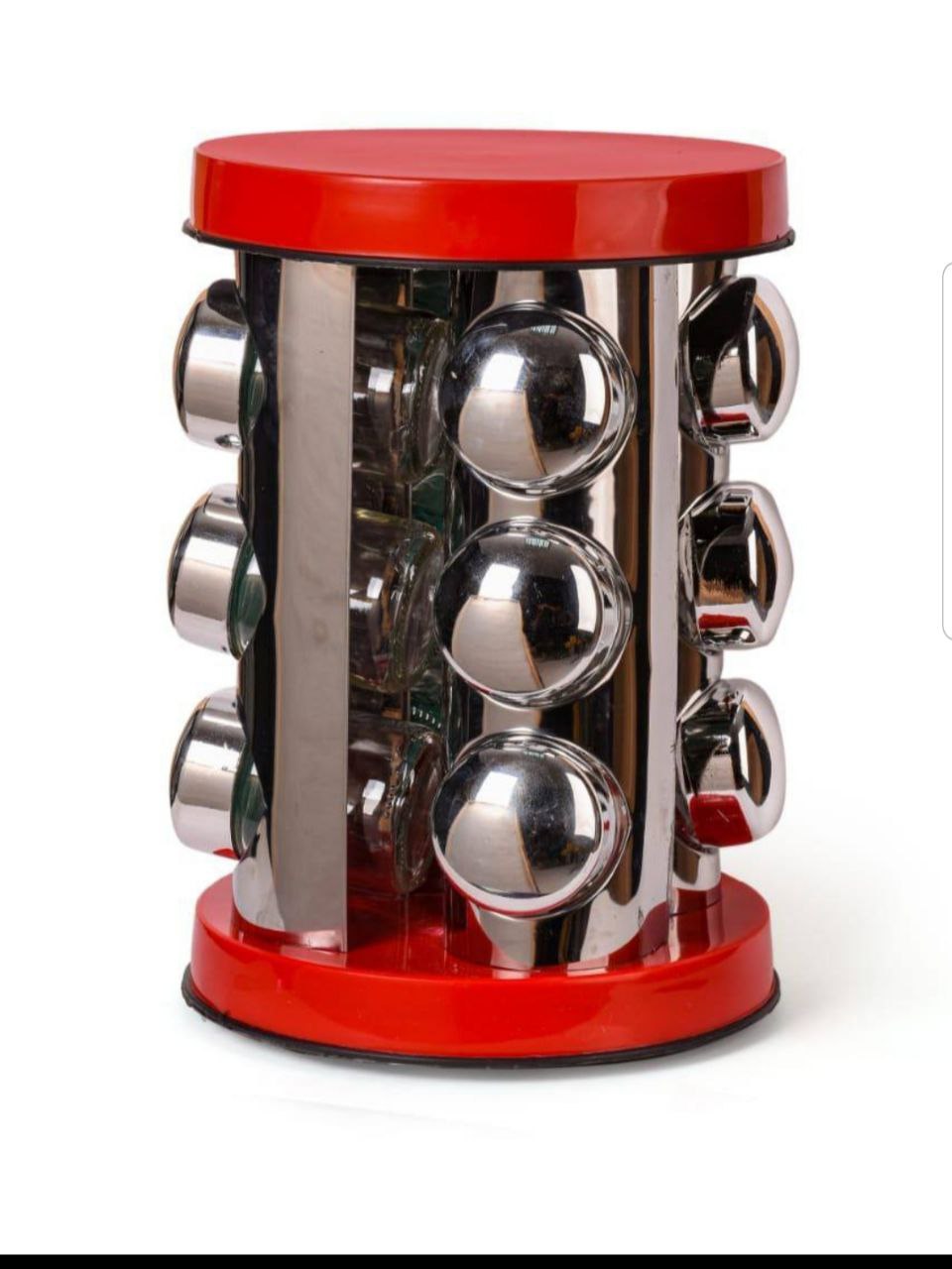 Revolving Spice Set - Glass x Stainless Steel in Different Colors | Practical Chic in Your Kitchen!