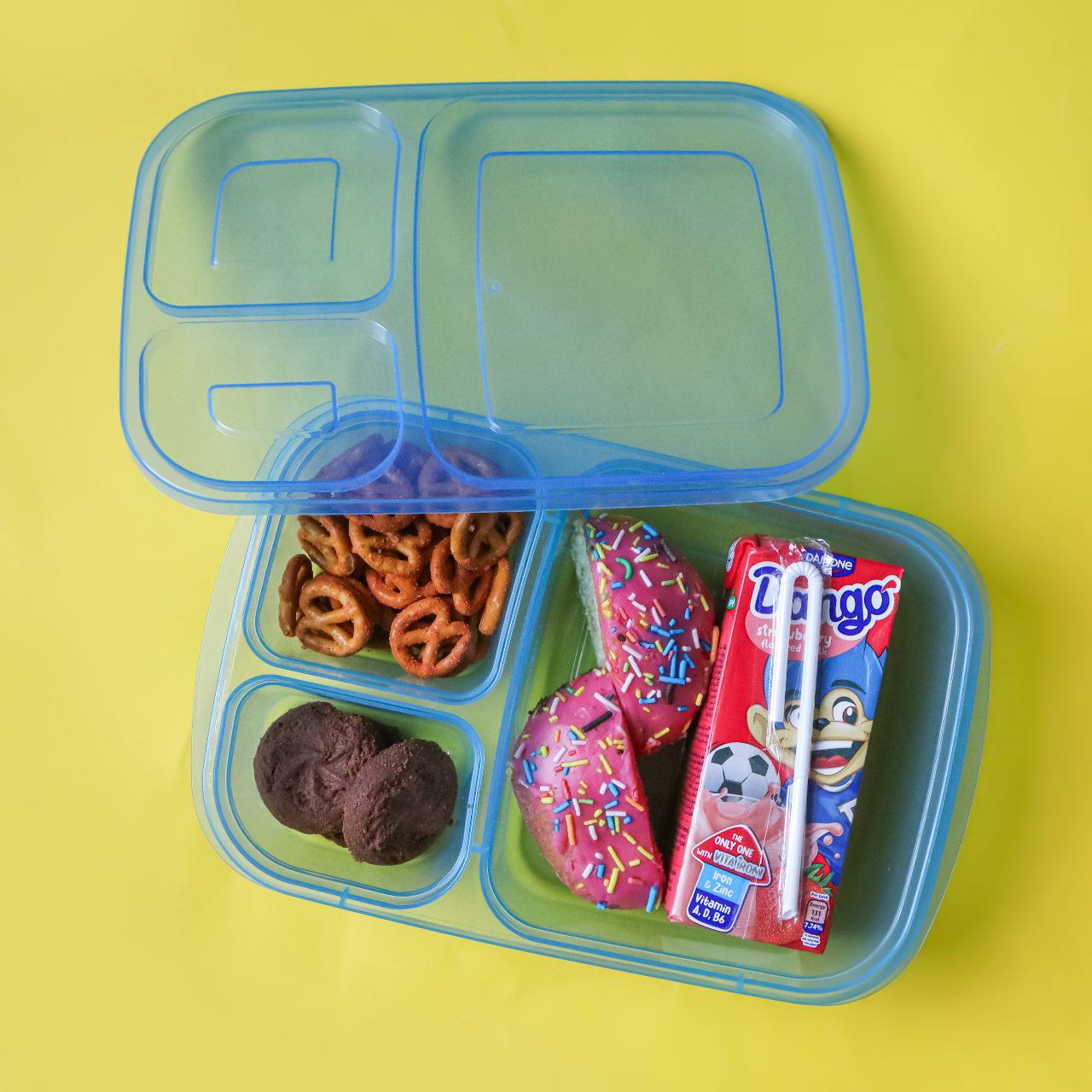 Simple Life Stylish and Safe Lunch Box with Perfect Size and Great Internal Organization!