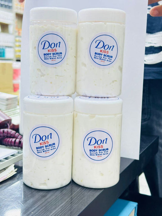 DON SCRUB – سكراب الجسم والبشرة بتركيبة المرشميلو السحرية | تفتيح فوري ونعومة تدوم!
