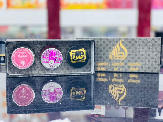 بوكس مخمريّة لطافة – 3 قطع جِل | ثبات عالي وعطر شرقي يدوم