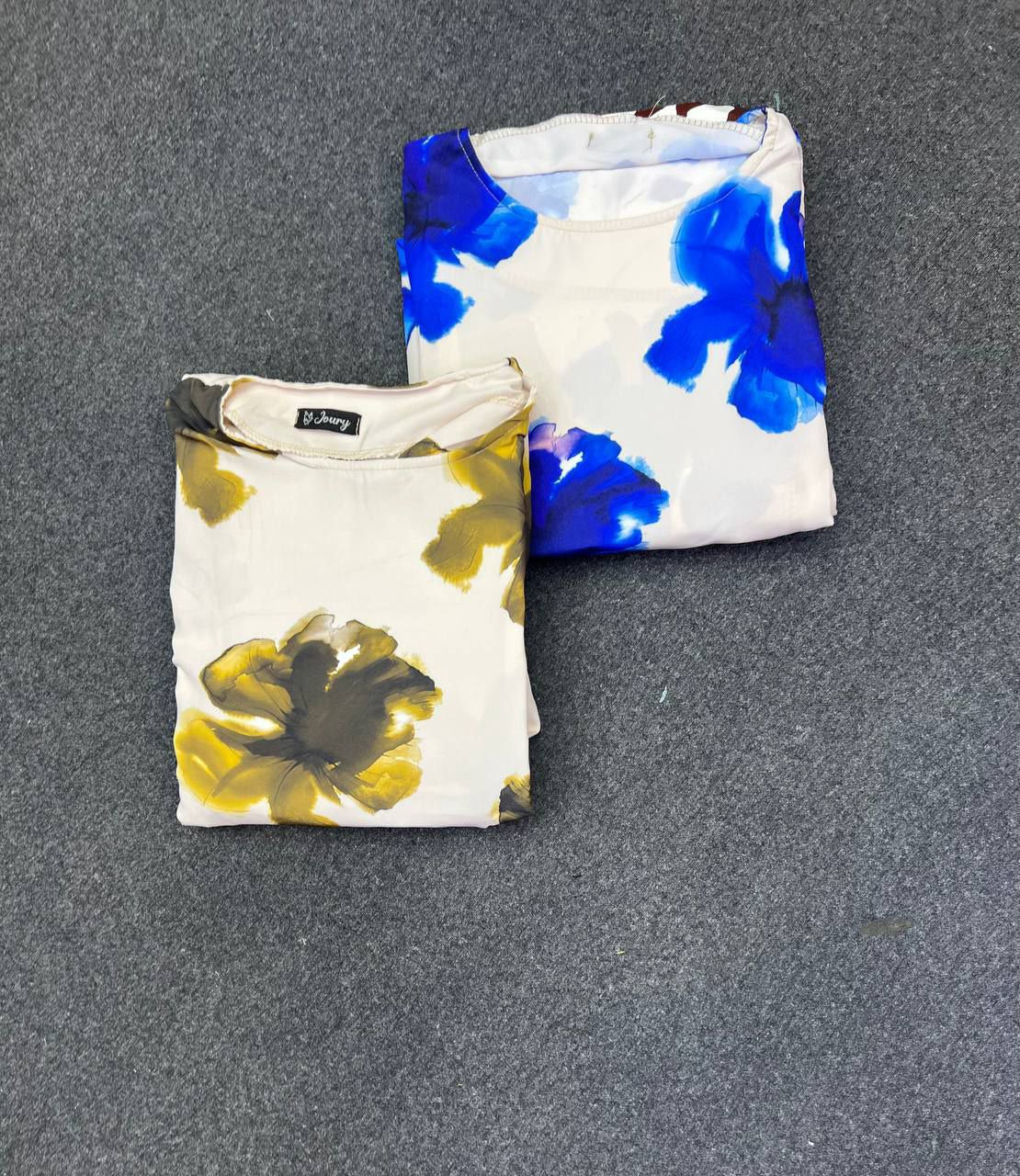 Floral dress with back tie - One Size up to 85 kg