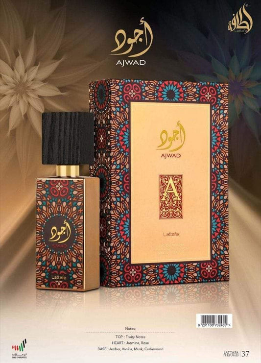 Ajwad Unisex Eau de Parfum 60ml by Lattafa