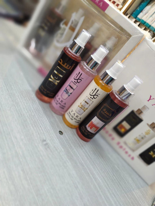 بوكس بادي سبلاش يارا – 4 عبوات × 125 مل | مزيج فاخر من العطور الخليجية الأصيلة