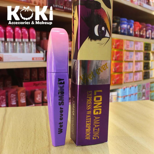 Wet Ever Smokey Mascara lang amazimg exspress waterproof ماسكرا ويت ايفر لونج اميزنج اكسبريس واتر بروف