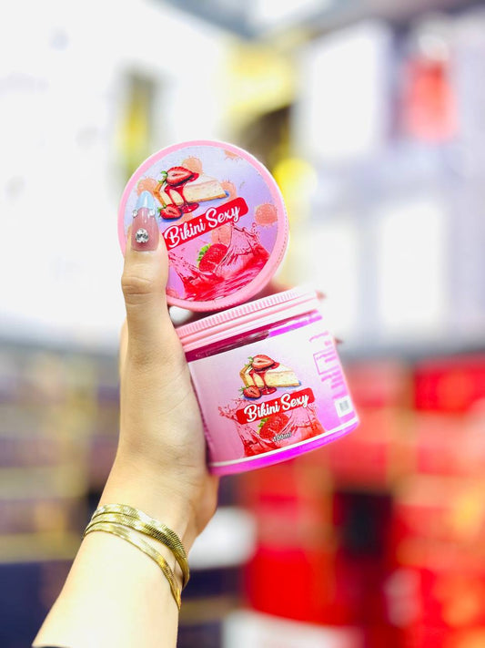 بكيني سيكسي بزبدة التشيزكيك بالفراولة ١٠٠ مل – سحر في برطمان!