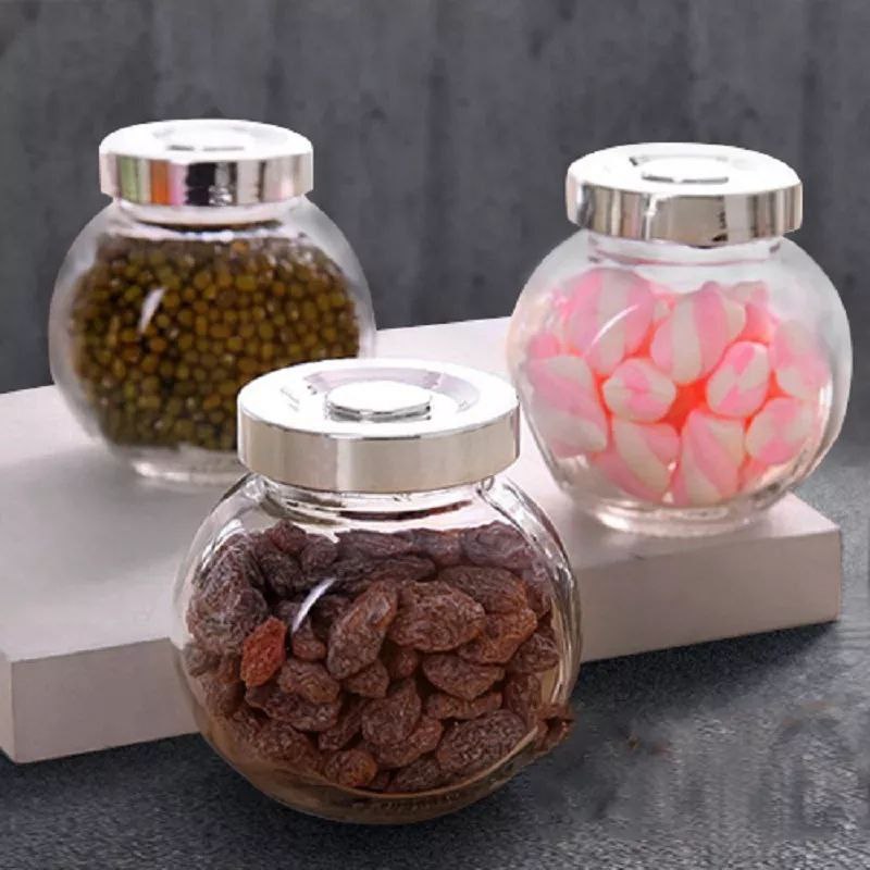 Super Luxe Clear Jar Set - 3 Pieces with Original Sealing Quality