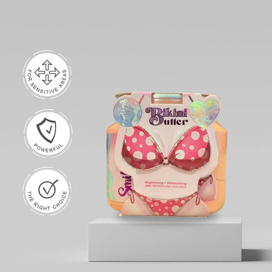 زبدة البكيني من Heaven Smile – 500 مل | ترطيب، تفتيح، وتعطير لمنطقة البكيني