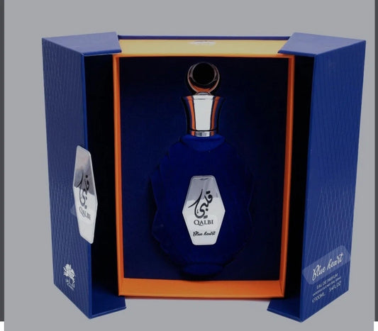 Qalbi Blue Heart Perfume - Unisex - Eau de Parfum - 100 ml - by Al Fares