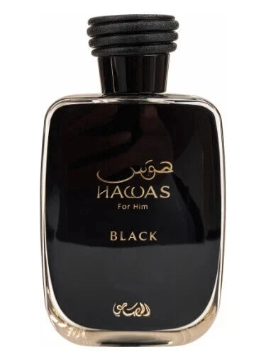 Hawass Black Perfume - by Rasasi - Eau de Parfum - for Men - 100 ml