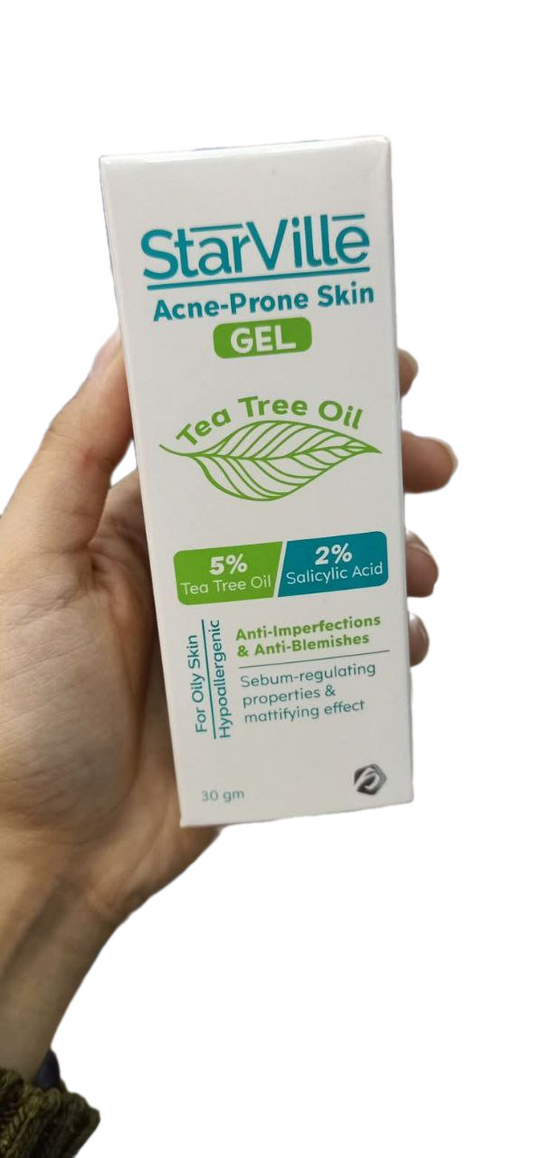 جل لعلاج الحبوب بخلاصة الشاي الاخضر من ستارفيل - 30 جرام