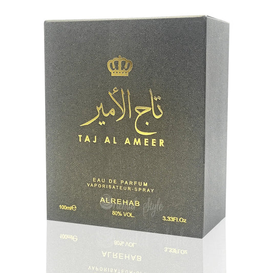 Taj Al Ameer Perfume - by Al Rehab Company - Eau de Parfum - for both sexes - 100 ml