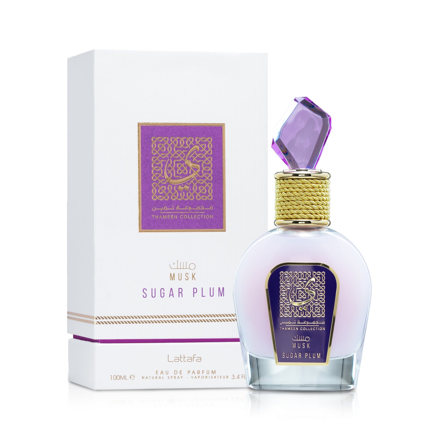 عطر سكر البرقوق للجنسين أو دو برفان 100 مل من لطافة
