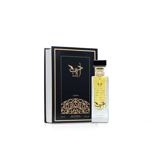 عطر أديب للجنسين  أو دي بارفان 80 مل من لطافة