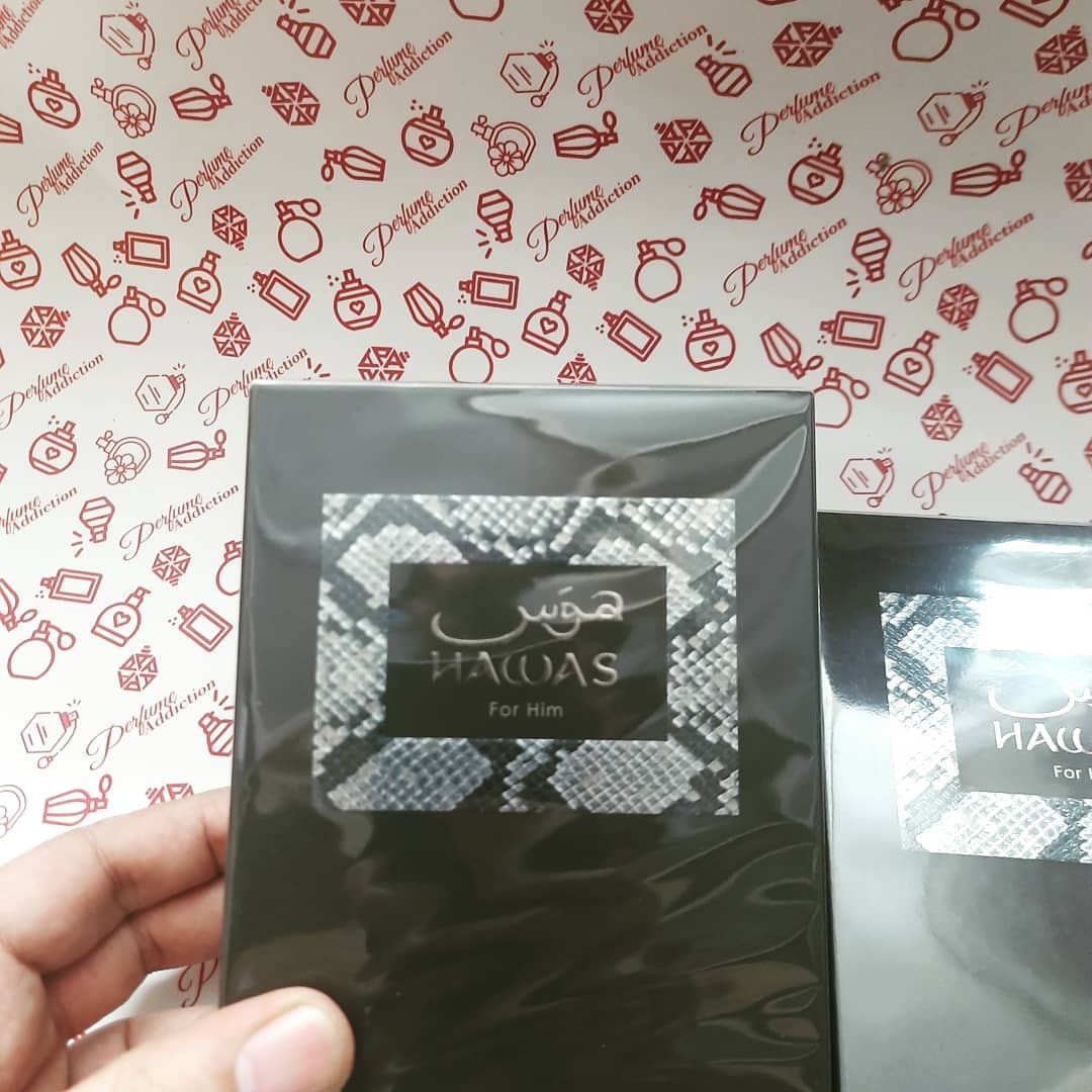 عطر هوس من الرصاصي،  100 مل للرجال او دي برفيوم  Rasasi Hawas Men.