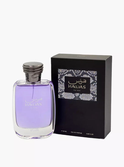 عطر هوس للرجال  او دو بارفان  100 مل من رصاصي