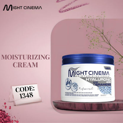 Hyaluronic Acid &amp; Ceramide Moisturizing Cream - Ultra Hydration &amp; Skin Protection by Mayte Cinema | 350g 