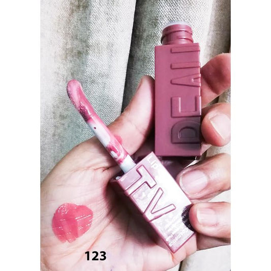 Rouge Sandra Lifter - Lip Gloss Gel with Vitamin and Long-Lasting Shine - Set of 6 Nude and Cashmere Shades