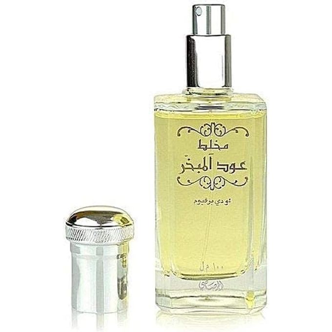 عطر مخلط  عود المبخر للجنسين او دو بارفان  100 مل للجنسين من رصاصي