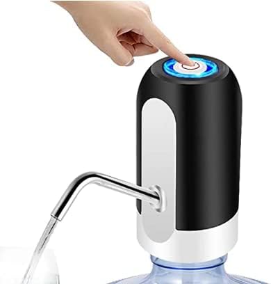 Smart Electric Water Dispenser – USB Charging + Universal Bottle Adapter | Easy, Fast, and Stylish!