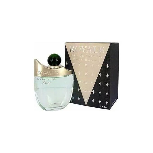 عطر رويال للرجال او دي تواليت 75 مل من الرصاصي