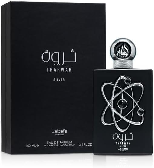 عطر ثروة سلفر للرجال أو دي بارفان 100 مل من لطافة
