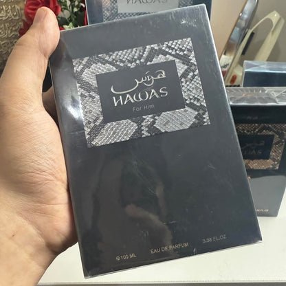 عطر هوس من الرصاصي،  100 مل للرجال او دي برفيوم  Rasasi Hawas Men.