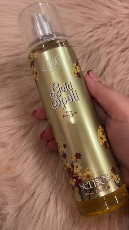 EVA Gold Spell Body Splash - Lasting Freshness and Amazing Hold, 240ml