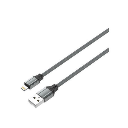 للشحن السريع Ldnio LS441 Micro USB – أصلي 2.4 أمبير بطول 1 متر – رمادي