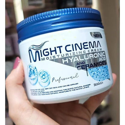 Hyaluronic Acid &amp; Ceramide Moisturizing Cream - Ultra Hydration &amp; Skin Protection by Mayte Cinema | 350g 