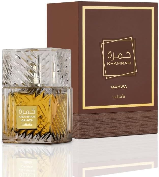 Lattafa Natural Coffee Khamrat Eau de Parfum for Unisex, 100ml 