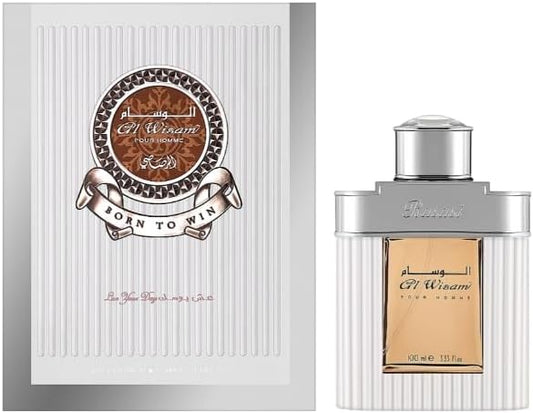 عطر الوسام للرجال او دو بارفان 100 مل من الرصاصي