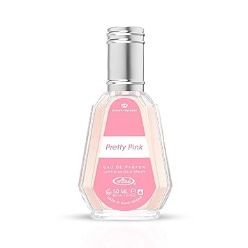 عطر بريتي بينك- من شركه الرحاب -  او دي بارفان سبراي -للنساء  - 50  مل