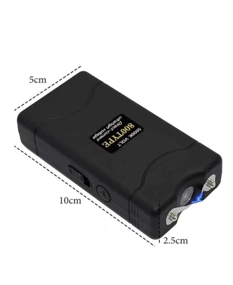 Large, multi-functional electric stun gun – maximum protection and superior illumination