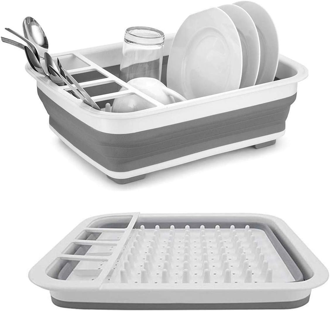Practical and foldable silicone kitchen utensil holder - high quality to organize your kitchen smartly! 