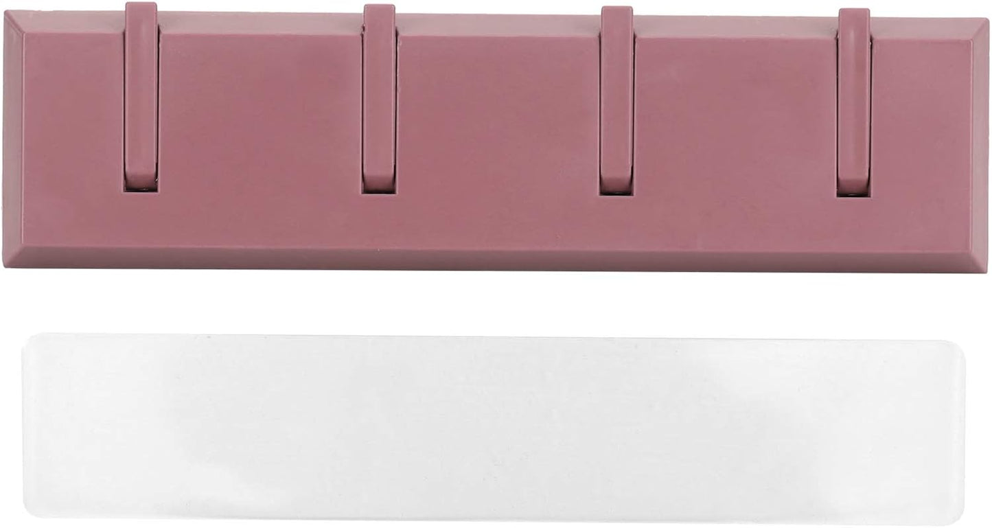 Multi-purpose wall hanger with weight capacity in different colors - modern and elegant design for perfect organization!
