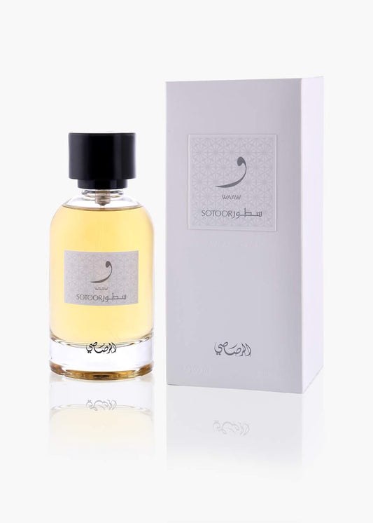 عطر سطور واو للجنسين او دى بارفان 100 مل من رصاصي
