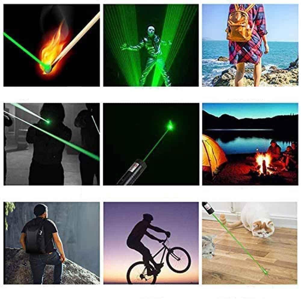 Vizdy Multifunction Camping Lantern Black [Energy Class A++] Smart Green Laser