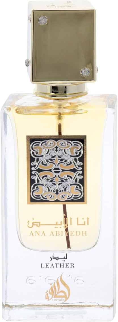 عطر أنا الأبيض ليذر للجنسين أو دي بارفان 60 مل من لطافة