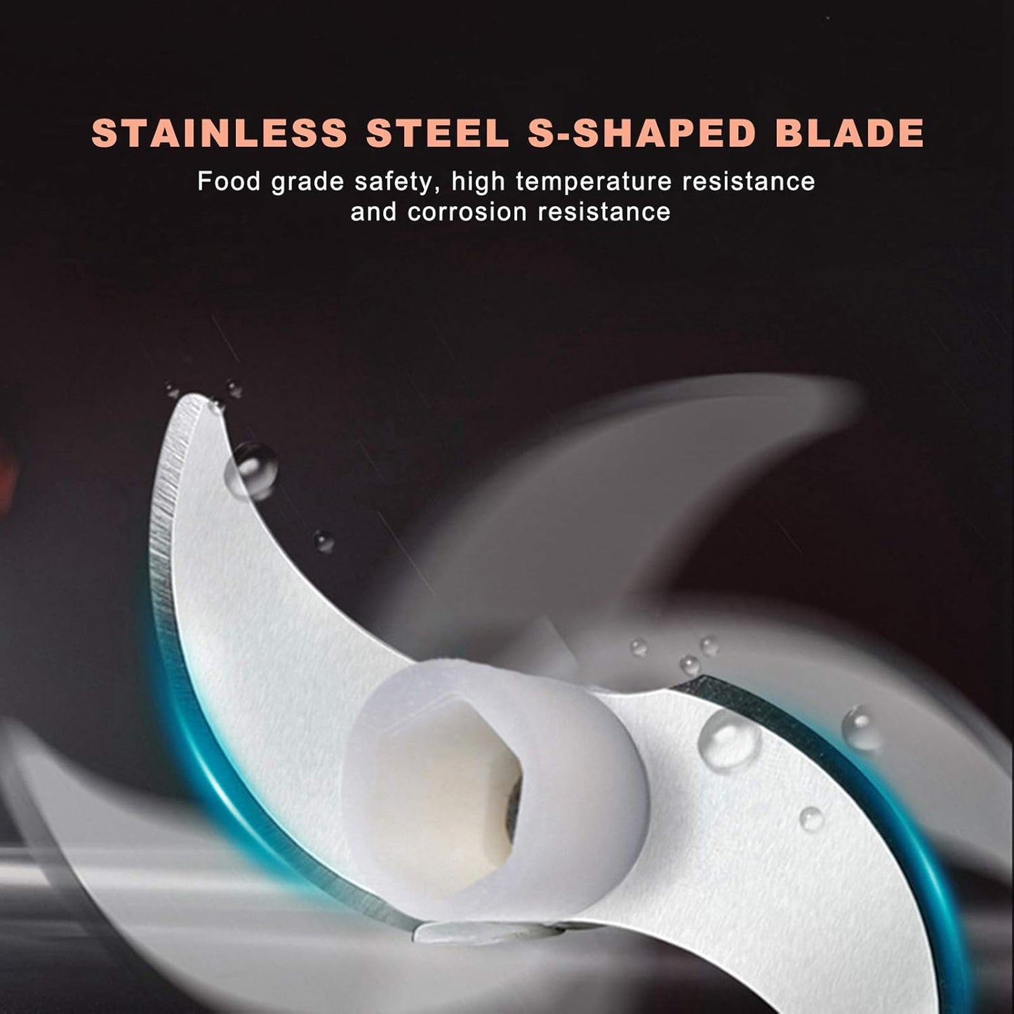 250ml Mini Electric Garlic Chopper - 220W High Efficiency USB Portable Food Blender! 