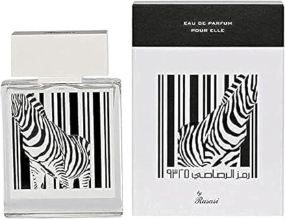 Zebra White Rasasi 9325 Eau de Parfum for Women 100ml by Rasasi 