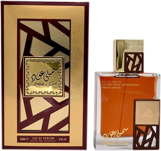 عطر سيمبلي عود للجنسين أو دو بارفان 100مل من لطافة