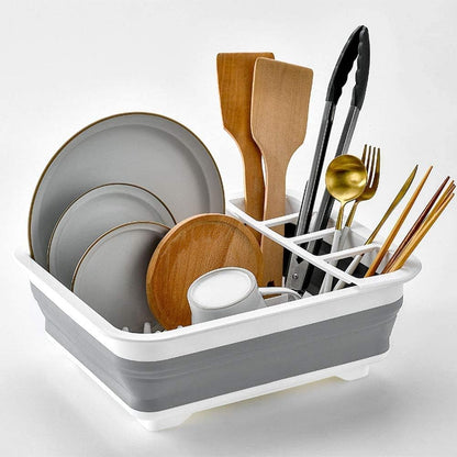 Practical and foldable silicone kitchen utensil holder - high quality to organize your kitchen smartly! 