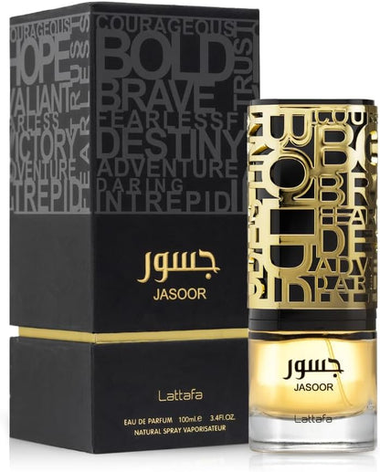 عطر جسور للرجال أو دو بارفان 100 مل من لطافة