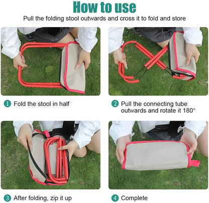 Folding Travel Chair with Bag - Lightness and elegance in portability 