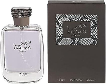 عطر هوس للرجال  او دو بارفان  100 مل من رصاصي