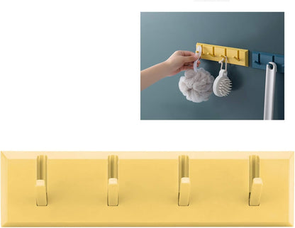 Multi-purpose wall hanger with weight capacity in different colors - modern and elegant design for perfect organization!