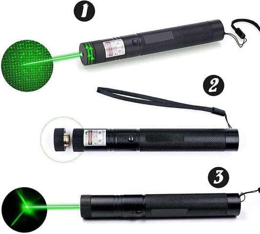 Vizdy Multifunction Camping Lantern Black [Energy Class A++] Smart Green Laser