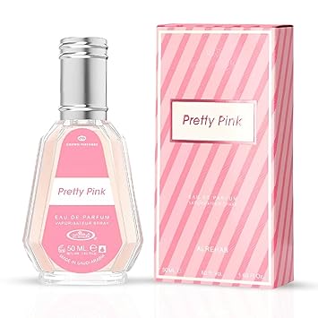 عطر بريتي بينك- من شركه الرحاب -  او دي بارفان سبراي -للنساء  - 50  مل