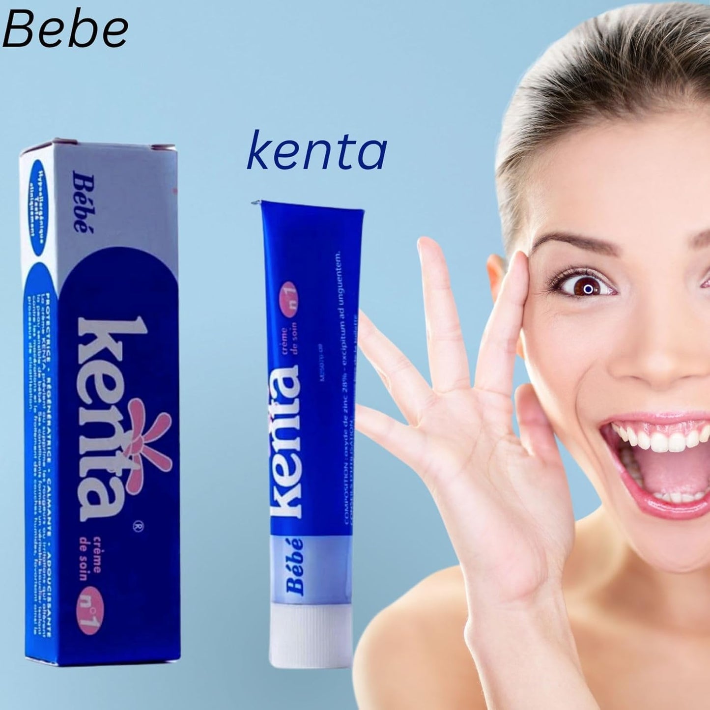 المغربي – لتفتيح البشرة والمناطق الحساسة – مناسب للبشرة الحساسة – 30 جم  Kenta Bébéكريم